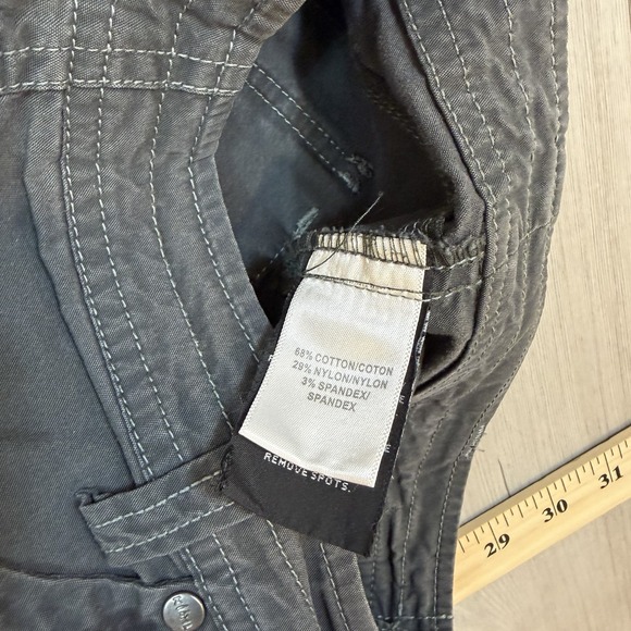 Kuhl Splash Roll Tab Hiking Trail Relaxed Cargo Pants Womens Gray Size 10 - Picture 7 of 12